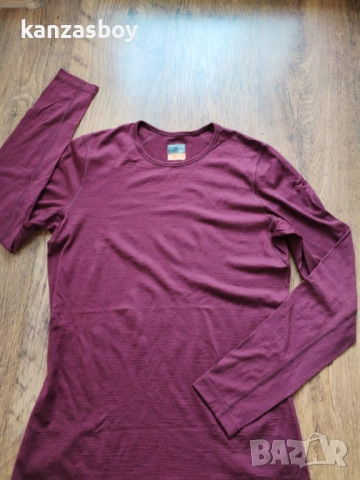 Icebreaker 200 - дамска мерино блуза КАТО НОВА М, снимка 5 - Блузи с дълъг ръкав и пуловери - 53739251