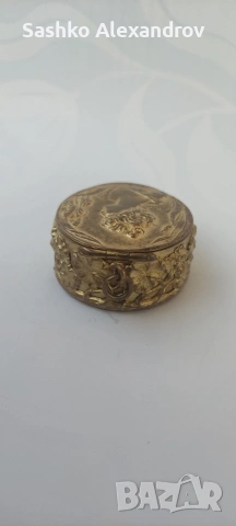 Рядка подписана френска кутийка P. de Bryk - Belle Epoque , Art Nouveau - около 1900 г ., снимка 12 - Антикварни и старинни предмети - 50868068