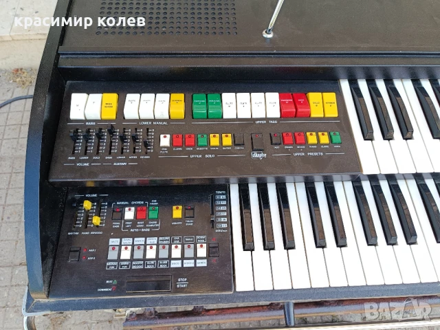 италиански електрически орган "ELKA X 19 T", снимка 2 - Пиана - 50767590