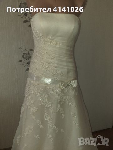 Бутикова дизайнерска сватбена/булчинска рокля от Paloma Fashion, снимка 4 - Сватбени рокли - 46464940
