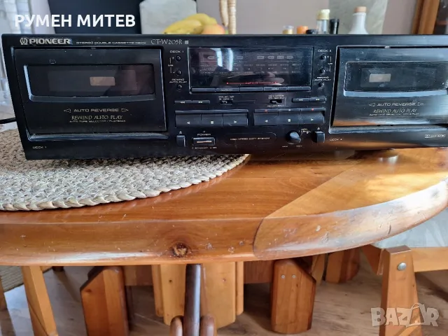 Дек двукасетъчен Pioneer, снимка 3 - Декове - 47640816