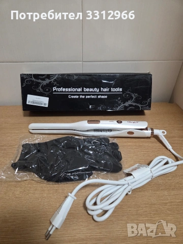 Преса за коса CkeyiN 2 в 1, преса бързо нагряване, снимка 2 - Преси за коса - 53829985