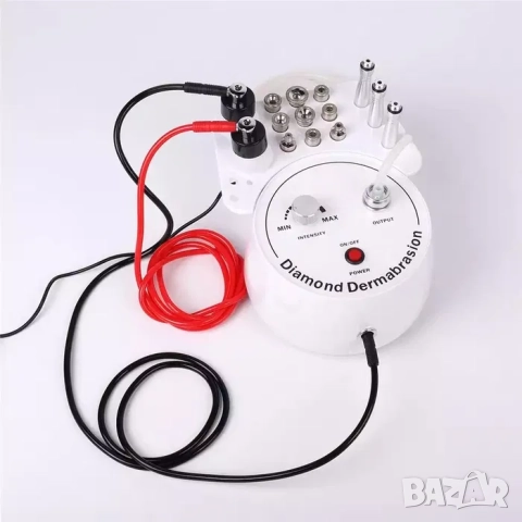 Диамантено Микродермабразио 3 в 1 вакуум, спрей, дермабразио, снимка 6 - Козметични уреди - 52063121