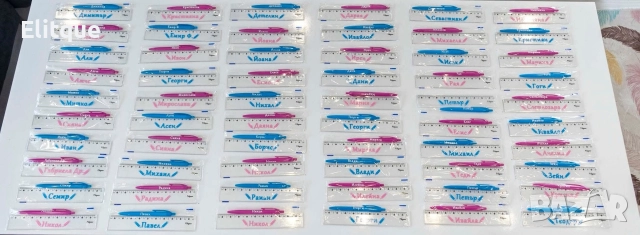 персонализирана линийка и химикал , снимка 17 - Ученически пособия, канцеларски материали - 52712282