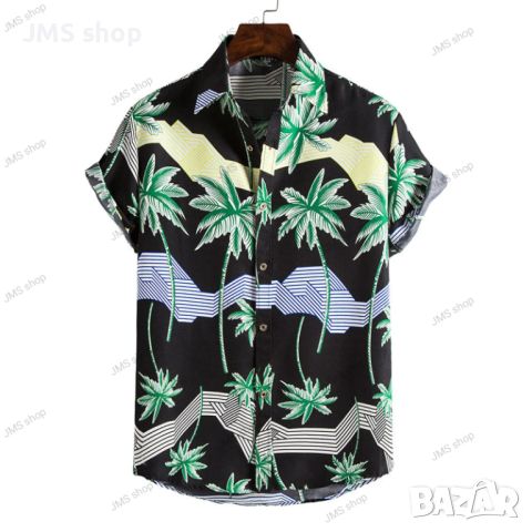 Мъжка флорална риза Ditsy, 12цвята , снимка 10 - Ризи - 45493504