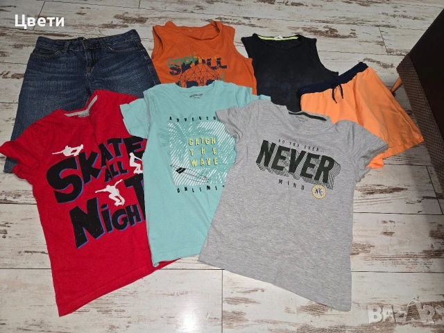 Тениски и панталонки за момче 134-140см 