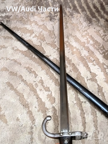 Френски щик нож ГРА Waffenfabrik Steyr гръцка поръчка , снимка 8 - Антикварни и старинни предмети - 53587192