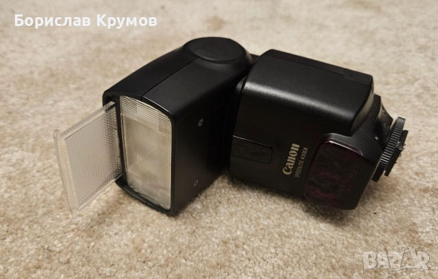 Светкавица Canon Speedlite 430EX II + калъф за нея, снимка 3 - Светкавици, студийно осветление - 52708563
