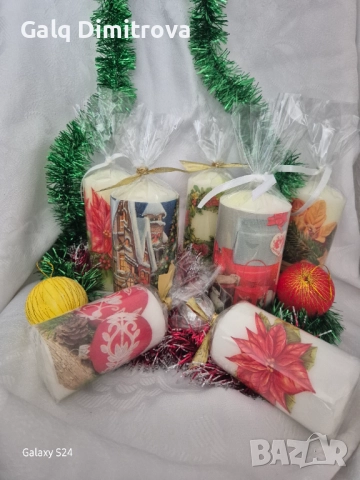 Коледни свещи! , снимка 3 - Коледни подаръци - 52517180