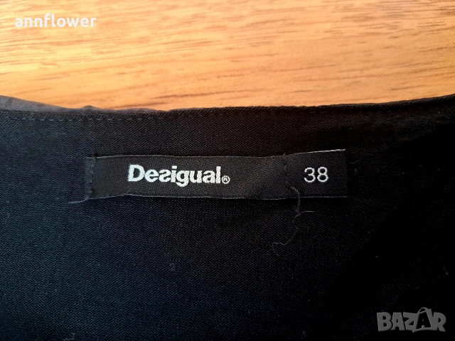 Рокля Desigual 38 S-M, снимка 6 - Рокли - 53848658