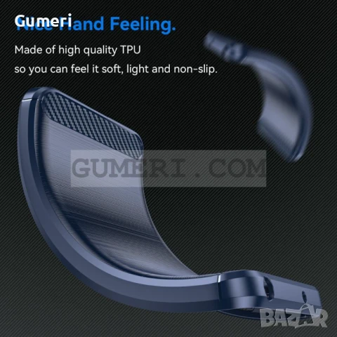  Oppo Reno13 Pro 5G  Противоударен Силиконов Гръб - Карбон, снимка 6 - Калъфи, кейсове - 50504427