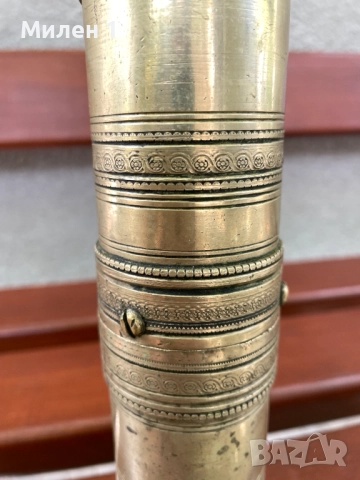 Стара бронзова мелница, снимка 2 - Антикварни и старинни предмети - 51631746