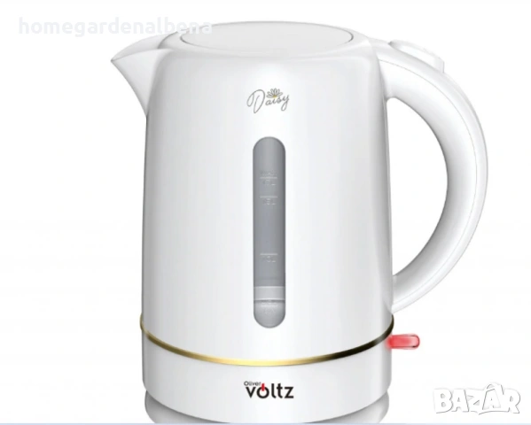 Home & Garden by Albena – Електрическа кана Oliver Voltz Daisy 2200W, 1.7L, снимка 3 - Кани - 54041857