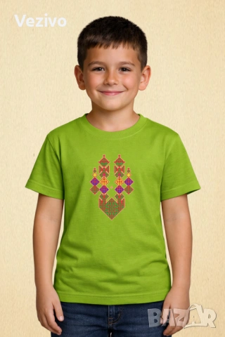 Дървото на живота - Растящи ромбове, снимка 4 - Детски Блузи и туники - 54081143