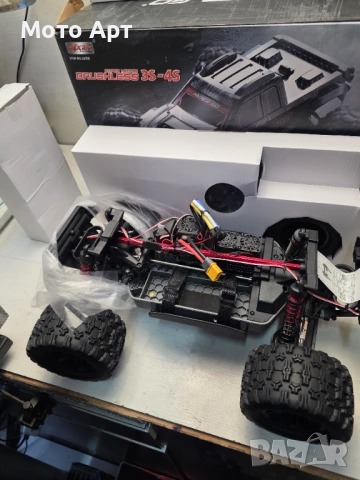 RC Количка MJX Hyper Go 10208 1/10 90KM/H Brushless RC Car 4WD - Нова, снимка 15 - Електрически играчки - 51881789