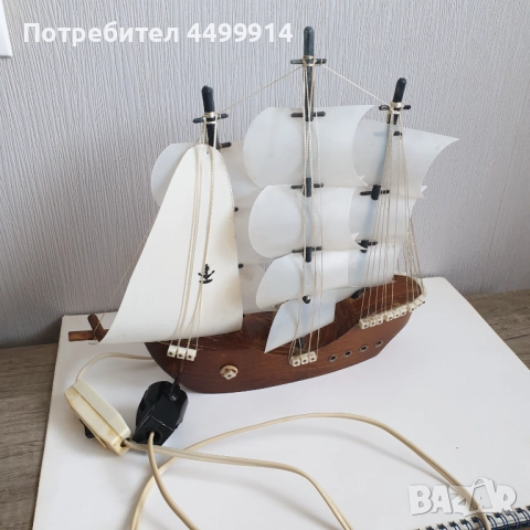 Нощна лампа кораб, снимка 4 - Колекции - 51718806