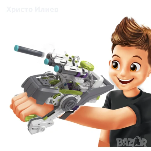 Бластер за ръка Buki France С 6 меки стрелички, снимка 2 - Други - 54214552