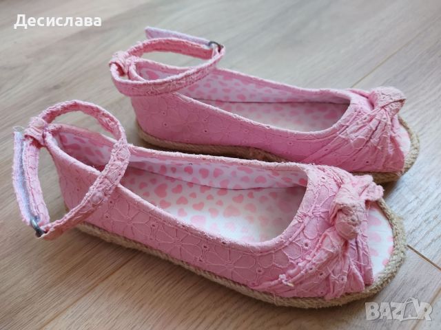 Детски обувки тип еспадрили с отворени пръсти номер 28 , снимка 1 - Детски обувки - 45492322