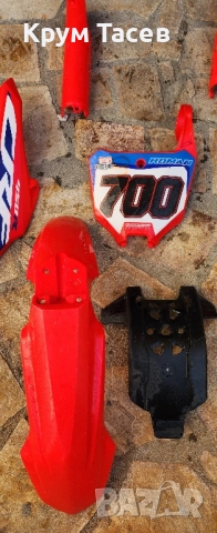 Пластмаси HONDA CRF 2018-2024, снимка 4 - Части - 52305978