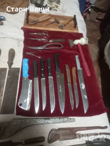 Стари ножове сатъри брадви , снимка 4 - Ножове - 53057936