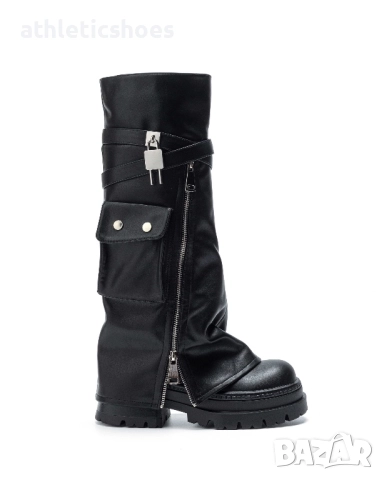 Дамски ботуши на платформа-ПРОМОЦИЯ, снимка 2 - Дамски ботуши - 52059931