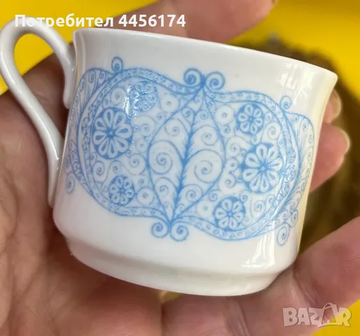 Разградски сетчета за кафенце💙 , снимка 4 - Чаши - 50200710