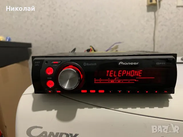 Авто Cd Pioneer Bluetooth, снимка 1 - Аксесоари и консумативи - 47624136