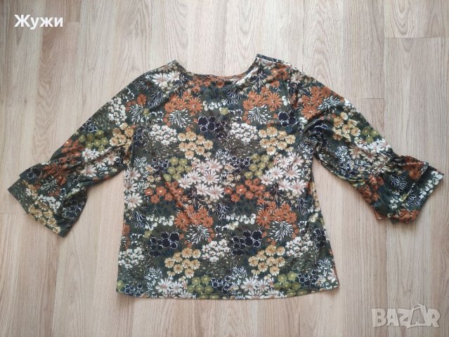 Готина дамска блузка размер М, снимка 10 - Блузи с дълъг ръкав и пуловери - 46333448