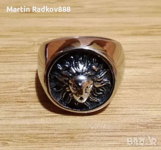 Масивен пръстен от медицинска стомана 316 L, снимка 1