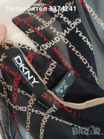 Копринени шалове DKNY 5бр., снимка 8 - Шалове - 53797485