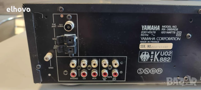 Ресивър Yamaha RX-385RDS#1, снимка 4 - Ресийвъри, усилватели, смесителни пултове - 51091259