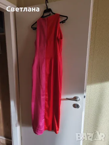 Страхотна сатенена рокля Amylynn, снимка 3 - Рокли - 49962196