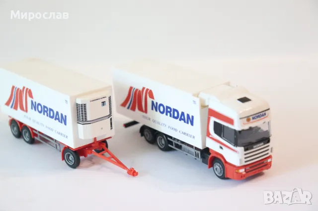 AMW 1:87 H0 SCANIA THERMO KING ХЛАДИЛЕН КАМИОН TIR МОДЕЛ, снимка 9 - Колекции - 50163571