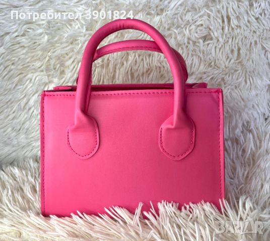 Малка розова чанта, снимка 1 - Чанти - 46259400