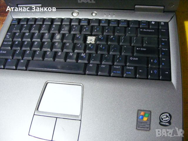 Ретро лаптоп за части Dell Inspiron 1150 , работещ със забележки, снимка 8 - Части за лаптопи - 46429778