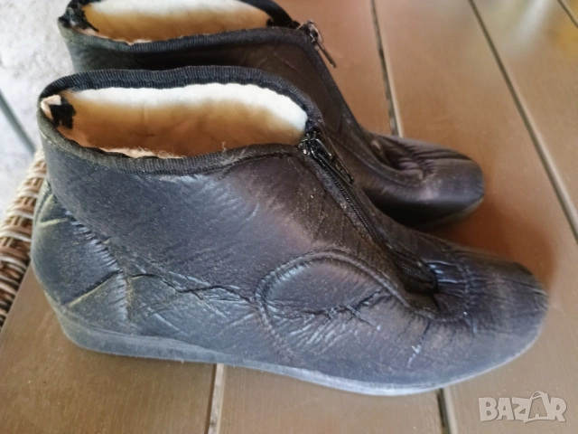 Дамски ежедневни боти , черни номер 39, снимка 2 - Маратонки - 51445077