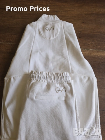 Promo премиум дамски анцуг H8S бял Стоичков М, снимка 2 - Комплекти - 53532552