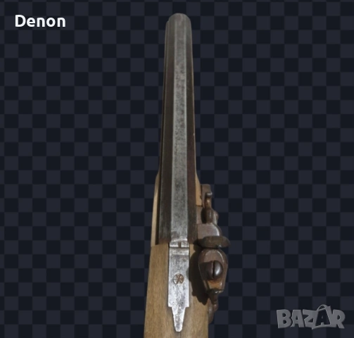 Декоративен Стар Капсулен Пистолет , снимка 11 - Антикварни и старинни предмети - 53928760