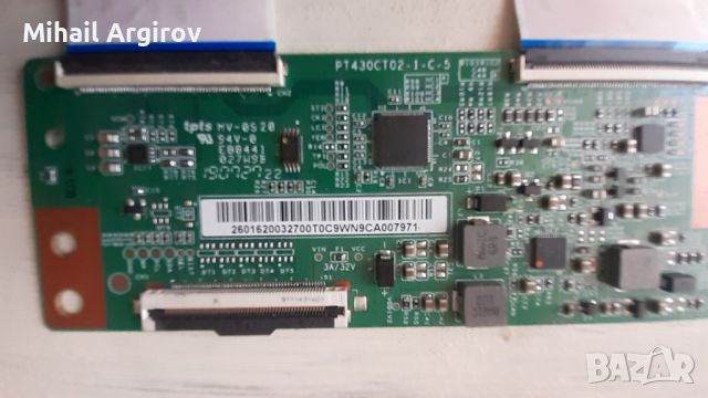 T-CON BOARD /ТИКОНИ/ ПЛАТКИ ПАНГЮРИЩЕ-1.13 /HV430FHB-GOA- 47-6021331/32T42-COK CTRL BD/.HV320FHB-N00, снимка 11 - Части и Платки - 46777217