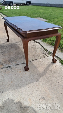  Холна ретро маса масив №161, снимка 12 - Маси - 52847600