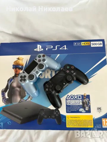 Ps4 s 2бр. Джойстика и 2бр игри фифа 22 и 23, снимка 1 - Игри за PlayStation - 47181686