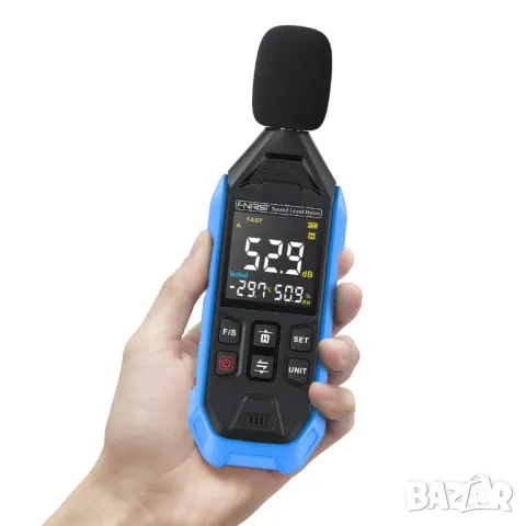 Високопрецизен цифров шумомер за децибели FNIRSI FDM01, снимка 2 - Други инструменти - 49824575