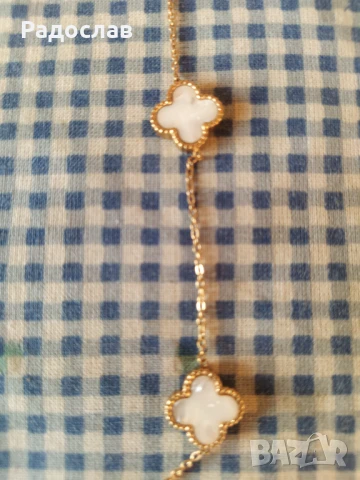 колие със естествен седеф, снимка 4 - Колиета, медальони, синджири - 50729627