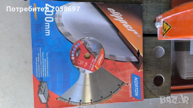 Машина за рязане на строителни материали Norton clipper, снимка 3 - Други машини и части - 53854422