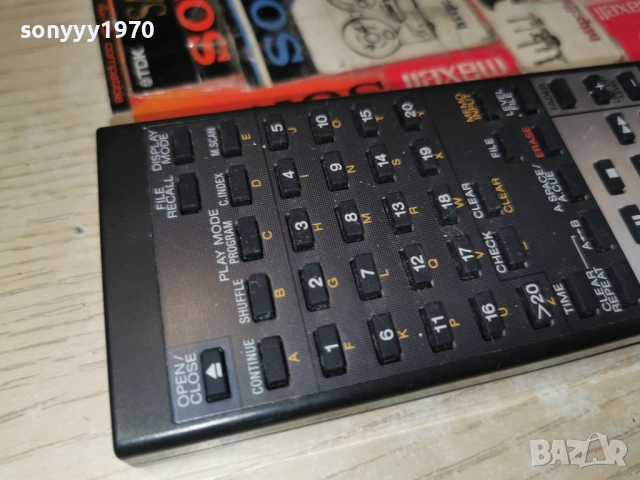 SONY RM-D991 AUDIO REMOTE-ВНОС SWISS 2412251105, снимка 8 - Ресийвъри, усилватели, смесителни пултове - 52890186