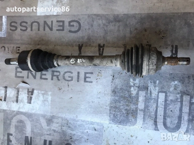 Предна лява полуоска за задвижване за Peugeot 308 1.6 бензин (2007-2012)