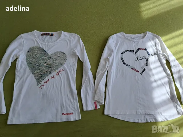 Блуза Desigual с пайети и iDo със сърце + подарък Pepe Jeans