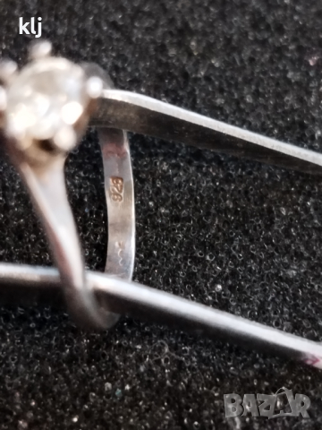 Дамски сребърен пръстен , снимка 2 - Пръстени - 45021343