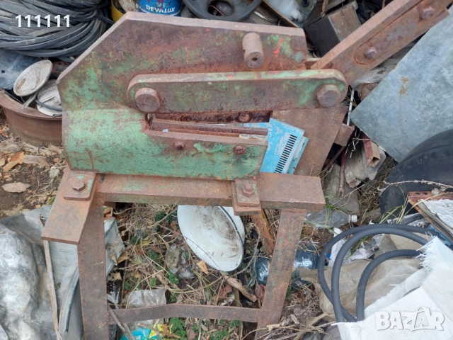 Голяма ножица за ламарина с стойка , снимка 5 - Други инструменти - 52967140