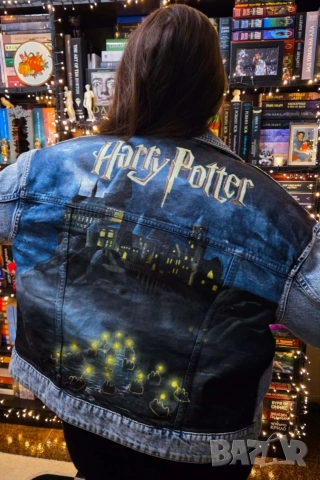 Яке с индивидуален ръчен дизайн – единствено по рода си, снимка 8 - Якета - 53298666